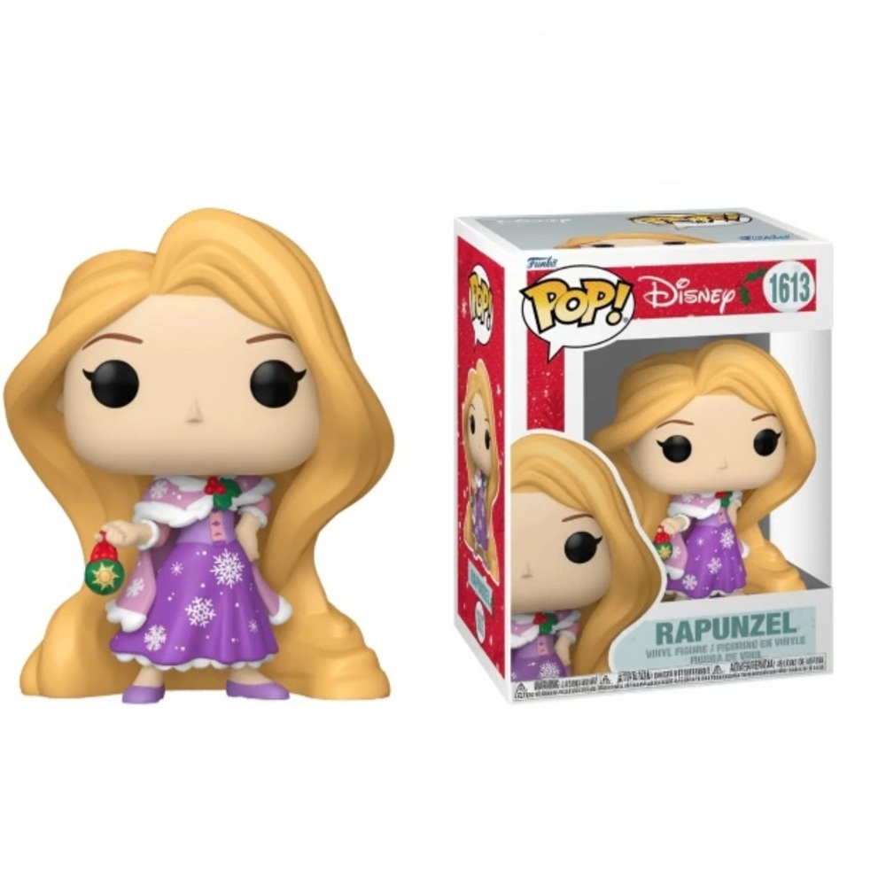 Funko POP! Disney:
Princess Holiday - Rapunzel Collectible
